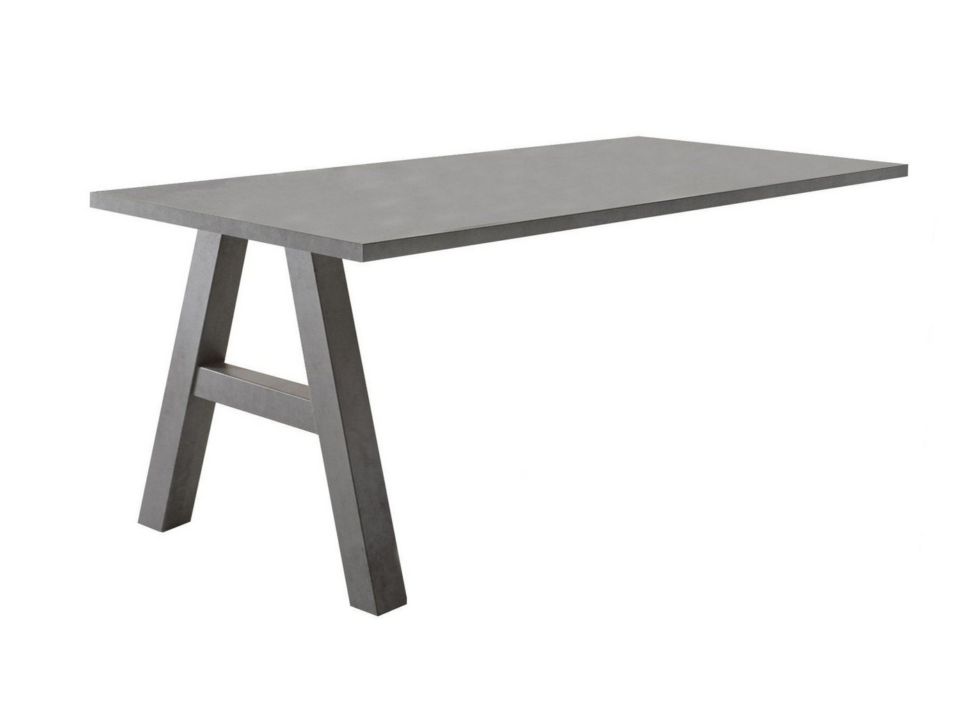 58 aufm Kessel Schreibtisch Edin 8 160 x 70 x 75 Schreibtisch graphit/graphit 13722 (Einzeltisch) von 58 aufm Kessel