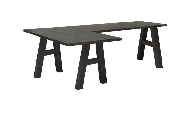 58 aufm Kessel Schreibtisch Eda 5 190 x 120 x 75 Computertisch Graphit 13773-190120 (Einzeltisch) von 58 aufm Kessel