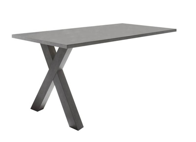 58 aufm Kessel Schreibtisch Edit 5 140 x 70 x 75 Bürotisch graphit/graphit 13748 (Einzeltisch) von 58 aufm Kessel