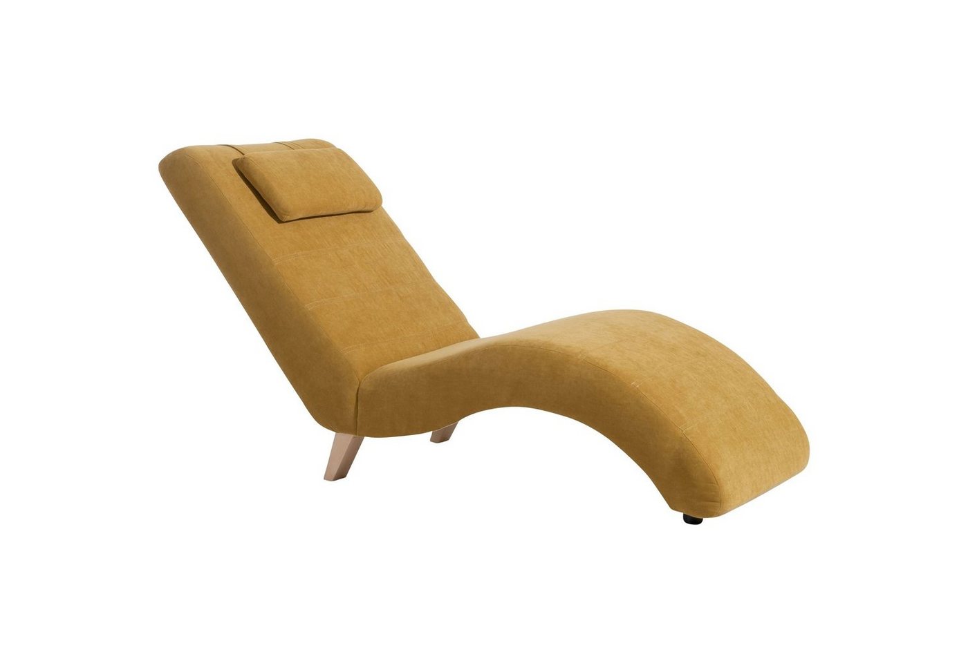 58 aufm Kessel Sofa Liege Kate Bezug Veloursstoff Buche natur, Kunstst, Sparpreis inkl. Kostenlosem Versand 1 Teile, hochwertig verarbeitet,bequemer Sitz von 58 aufm Kessel