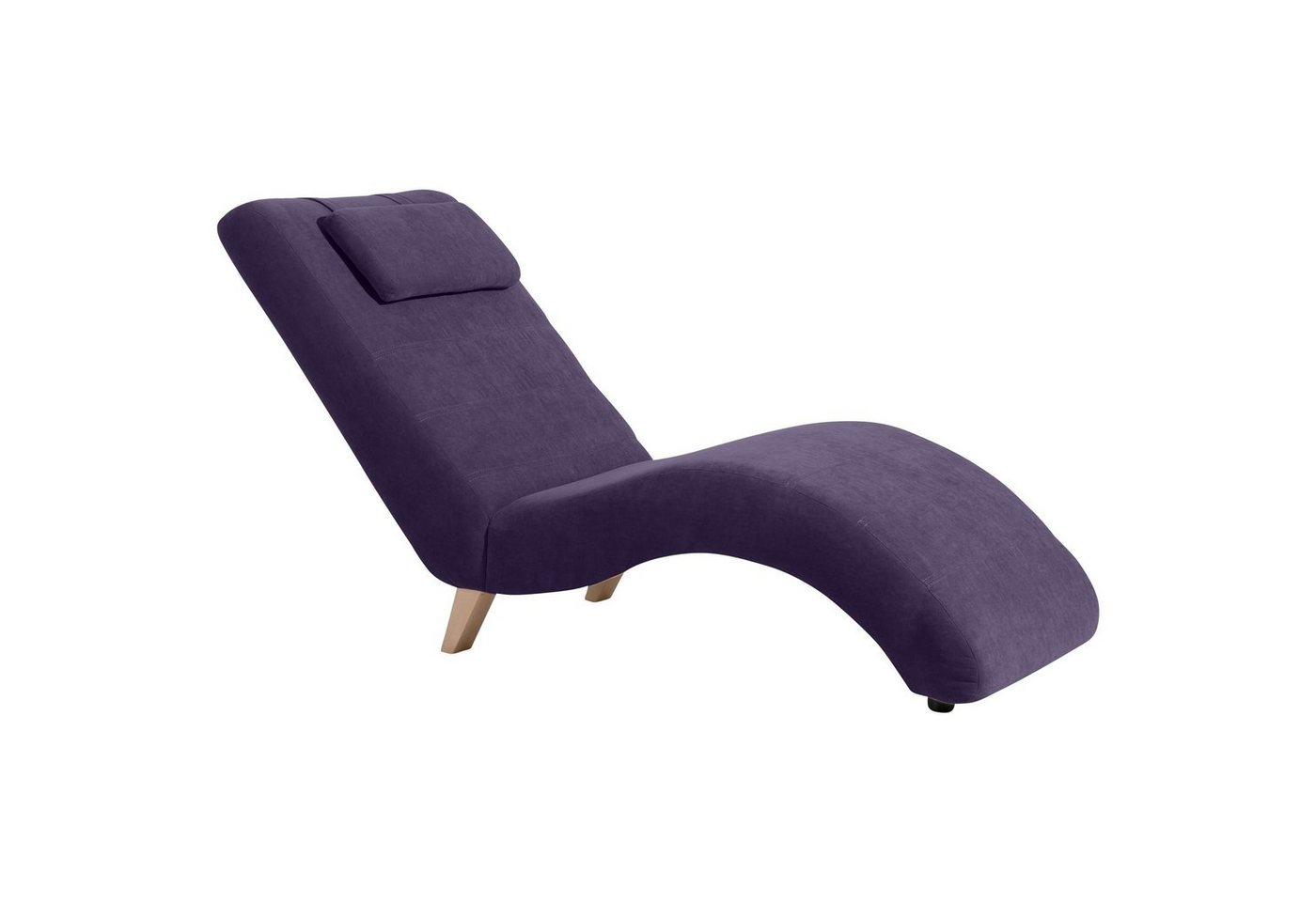 58 aufm Kessel Sofa Liege Kate Bezug Veloursstoff Buche natur, Kunstst, Sparpreis inkl. Kostenlosem Versand 1 Teile, hochwertig verarbeitet,bequemer Sitz von 58 aufm Kessel