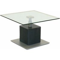 Funktionstisch höhenverstellbar Carlye 80 x 80 x 46,5-64,5 Couchtisch Glas/Beton/Anthrazit 16097 von 58 AUFM KESSEL