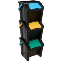 3er-set sortierbehälter 30l - 5five von 5FIVE SIMPLY SMART