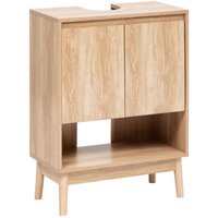 5five Simply Smart - Waschtischunterschrank abana 2 türen helles holz - 5five von 5FIVE SIMPLY SMART