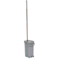 5five Simply Smart - Auswring- und besen-eimer 2 fächer 2x6,5l - 5five von 5FIVE SIMPLY SMART