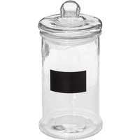 5five Simply Smart - Bonbonniere aus glas mit schiefer 1,6l - 5five von 5FIVE SIMPLY SMART