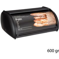 Brotkasten metall black edition 37,5cm schwarz - 5five von 5FIVE SIMPLY SMART