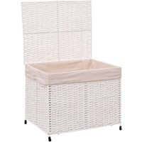 5five Simply Smart - Faltbare aufbewahrungsbox 50x40cm korbwaren weiß - 5 five simply smart 5five Simply Smart - Faltbare aufbewahrungsbox 50x40cm korbwaren weiß - 5 five simply smart von 5FIVE SIMPLY SMART