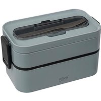 5five Simply Smart - Lunchbox mit zwei fächern und besteck - 5five von 5FIVE SIMPLY SMART