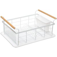 5five Simply Smart - Metallabtropfgestell mit modern color-tablett weiß - 5five von 5FIVE SIMPLY SMART