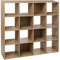 5five Simply Smart - Regal 16 fächer natureiche-effekt mix n modul - 5five von 5FIVE SIMPLY SMART