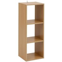 Regal mit 3 fächern tasso naturholzeffekt - 5five von 5FIVE SIMPLY SMART