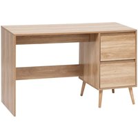 5five Simply Smart - Schreibtisch mit 2 schubladen abana helles holz - 5five 5five Simply Smart - Schreibtisch mit 2 schubladen abana helles holz - 5five von 5FIVE SIMPLY SMART