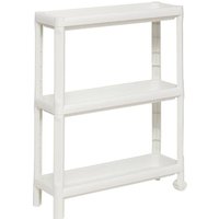 Servierwagen mit rollen 3 ebenen weiß h70,5cm - 5five von 5FIVE SIMPLY SMART