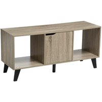 5five Simply Smart - Tv-möbel mit natureiche-effekt ceda schwarz - 5five von 5FIVE SIMPLY SMART