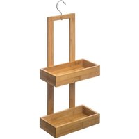 Duschvorhang 2 ebenen bambus - Duschwanne 2 Tabletts, Bambus, Maße h. 61,2 x l. 26,1 x d. 13 cm - 5 five simply smart von ATMOSPHERA