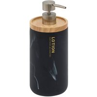 5five Simply Smart - Seifenspender lea 840ml schwarz - 5five von 5FIVE SIMPLY SMART