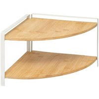 5five Simply Smart - Eckregal ordera 2 ebenen weiß - 5five von 5FIVE SIMPLY SMART