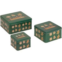 Keksdose aus Metall, 3er-Set Keksdose aus Metall, 3er-Set von 5FIVE SIMPLY SMART