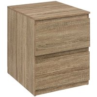 Kommode mit 2 schubladen dolo naturholzeffekt - 5five von 5FIVE SIMPLY SMART