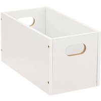 5five Simply Smart - Korb 15x31cm mix n modul holz weiß - 5five von 5FIVE SIMPLY SMART