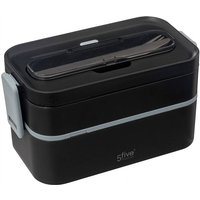 5five Simply Smart - Lunchbox, 2 Fächer + Besteck, 1,4 l von 5FIVE SIMPLY SMART