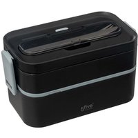 5five Simply Smart - Lunchbox mit zwei fächern und besteck - 5five von 5FIVE SIMPLY SMART