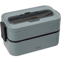 5five Simply Smart - Lunchbox mit zwei fächern und besteck - 5five von 5FIVE SIMPLY SMART
