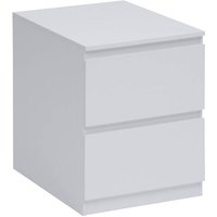 Nachttisch mit 2 schubladen weiss dolo - 5five von 5FIVE SIMPLY SMART