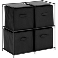 Regal 2 ebenen mix n modul schwarz - 5five von 5FIVE SIMPLY SMART