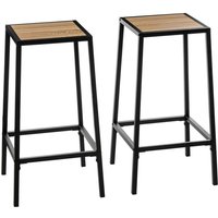 Set aus 2 barhockern mit eichenholzoptik aliaj - 5five Set aus 2 barhockern mit eichenholzoptik aliaj - 5five von 5FIVE SIMPLY SMART