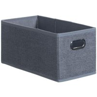 5five Simply Smart - Stoffkorb 15x31cm mix n modul dunkelgrau meliert - 5five von 5FIVE SIMPLY SMART