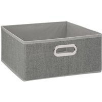5five Simply Smart - Stoffkorb 31x15cm mix n modul hellgrau meliert - 5five von 5FIVE SIMPLY SMART