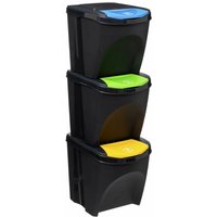 Mülleimer mit Trennsystem, 3 x 25 l von 5FIVE SIMPLY SMART