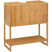 5five Simply Smart - 2-türiger waschtisch lab n modul bambus - 5five von 5FIVE SIMPLY SMART
