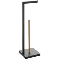 5five Simply Smart - Toilettenpapierhalter naturelo mit Ersatzrollenhalter, mit Holzakzent 5five Simply Smart - Toilettenpapierhalter naturelo mit Ersatzrollenhalter, mit Holzakzent von 5FIVE SIMPLY SMART