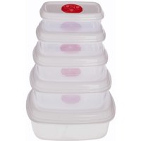 5five Simply Smart - Set aus 5 mikrowellenkochtöpfen - 5five 5five Simply Smart - Set aus 5 mikrowellenkochtöpfen - 5five von 5FIVE SIMPLY SMART