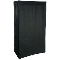 Modularer kleiderschrank stoff schwarz - 5five von 5FIVE SIMPLY SMART