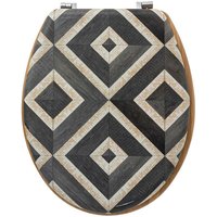 5five Simply Smart - Toilettensitz mozaik, 36 x 42,5 x 5,35 cm 5five Simply Smart - Toilettensitz mozaik, 36 x 42,5 x 5,35 cm von 5FIVE SIMPLY SMART
