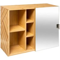 Badschrank mit Spiegel und Fächern, 55 x 45 cm von 5FIVE