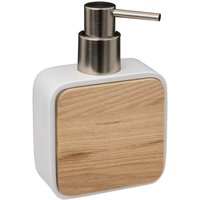 5five Simply Smart - Seifenspender aus kunstharz naturéo weiß 300ml - 5five von 5FIVE SIMPLY SMART