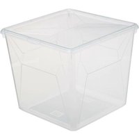 Transparente plastikdose simply+ 17 -1l - transparent - 5five von 5FIVE