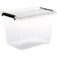 Transparente plastikbox 19l clip n box - weiß - 5five von 5FIVE