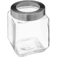 Einmachglas glas deckel kontur stahl miro 1 -2l - transparent - 5five von 5FIVE