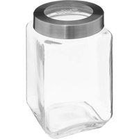 Einmachglas glas deckel kontur stahl miro 1 -6l - transparent - 5five von 5FIVE