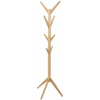 Garberobenständer für Flur tree, 8 Haken, Bambus, 178 cm von 5FIVE