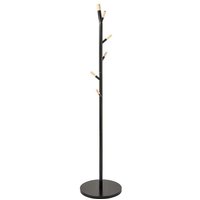 Five - Garderobe mit 6 haken metall schwarz - 5 von FIVE