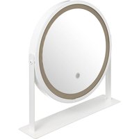 Kosmetikspiegel mit LED-Beleuchtung, weiß, ø 34 cm von 5FIVE