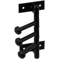 Wandhangender kleiderbugel - drehbare haken - schwarz Wandhangender kleiderbugel - drehbare haken - schwarz von 5FIVE SIMPLY SMART