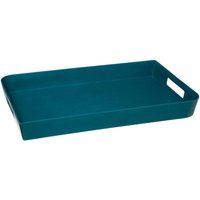 Tablett 45x30cm modern color marineblau - Öl - 5five von 5FIVE